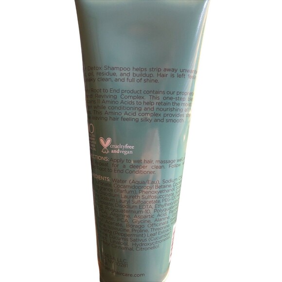 Root to End Detox Shampoo Strand Reviving Complex 8oz Amino Acids NEW - Picture 5 of 7